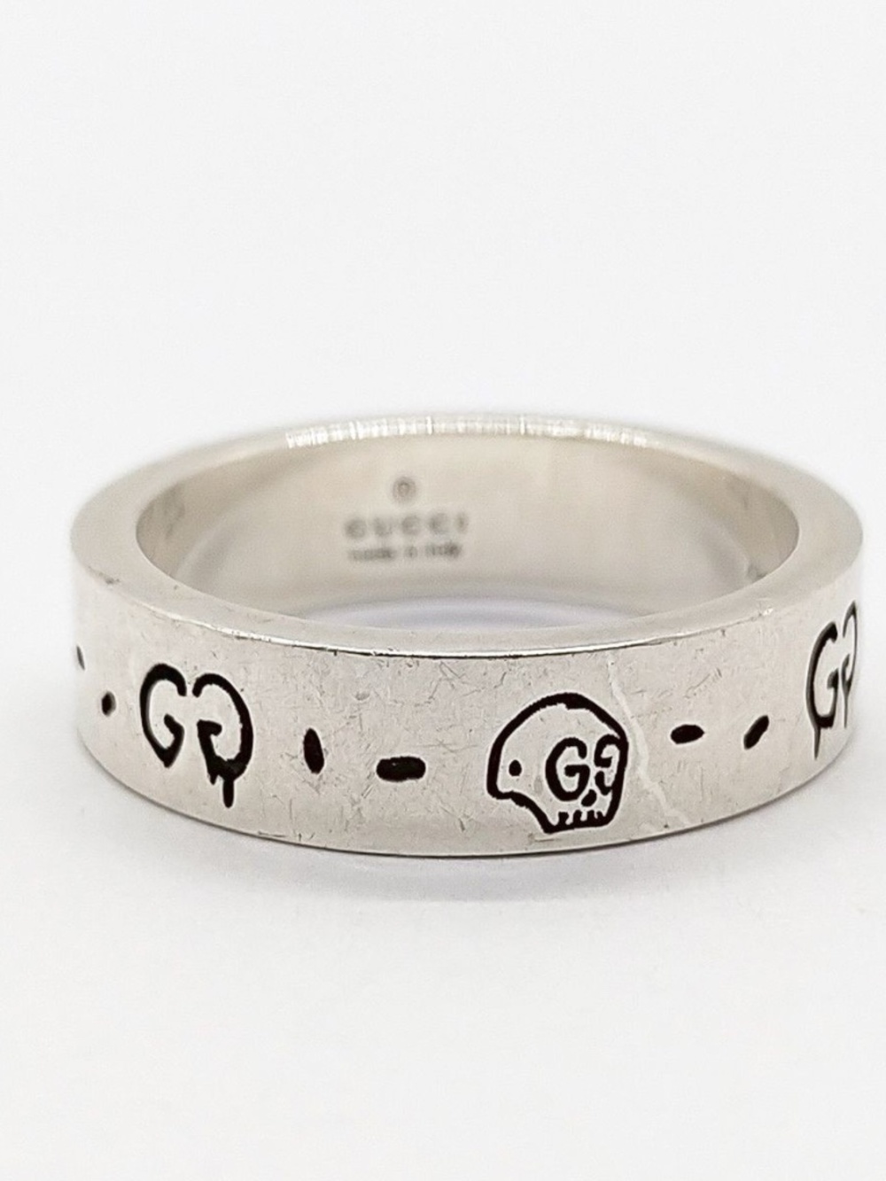 Gucci Sterling Silver Ring size 21